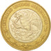 Mexico, 10 Pesos, 2004, Mexico City, EF(40-45), Bi-Metallic, KM:616