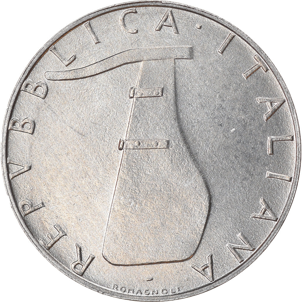 Munten, Italië, 5 Lire, 1993, Rome, ZF, Aluminium, KM:92