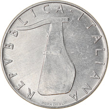 Coin, Italy, 5 Lire, 2001, Rome, EF(40-45), Aluminum, KM:92
