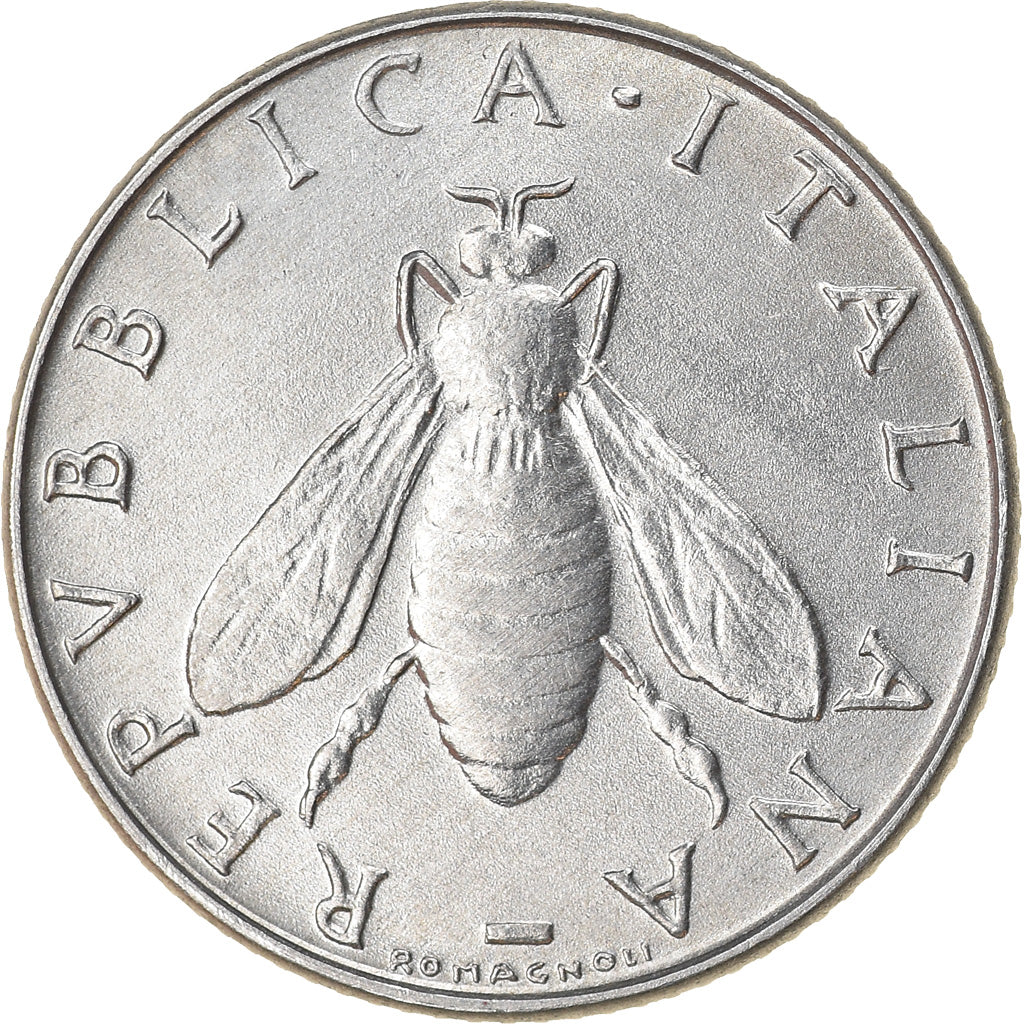 Coin, Italy, 2 Lire, 2001, Rome, AU(50-53), Aluminum, KM:94