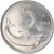 Moneda, Italia, 5 Lire, 1968, Rome, MBC+, Aluminio, KM:92