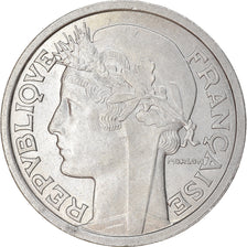 Moeda, França, Morlon, 2 Francs, 1959, Paris, AU(55-58), Alumínio, KM:886a.1