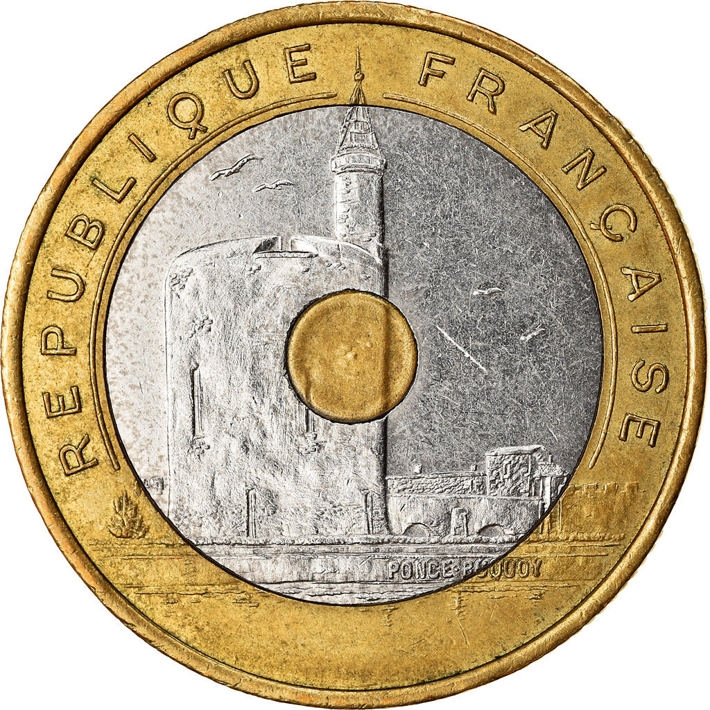 Moneta, Francja, Jeux Méditerranéens, 20 Francs, 1993, EF(40-45)
