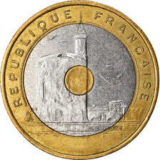 Moneta, Francja, Jeux Méditerranéens, 20 Francs, 1993, EF(40-45)
