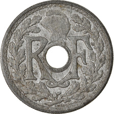 Coin, France, Lindauer, 20 Centimes, 1945, Paris, EF(40-45), Zinc, KM:907.1