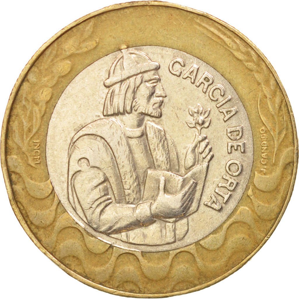 Coin, Portugal, 200 Escudos, 1991, EF(40-45), Bi-Metallic, KM:655