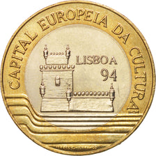 Portugal, 200 Escudos, 1994, AU(55-58), Bi-Metallic, KM:669