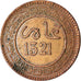Monnaie, Maroc, 'Abd al-Aziz, 5 Mazunas, 1903, Birmingham, TTB, Bronze, KM:16.1
