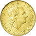 Coin, Italy, 200 Lire, 1993, Rome, MS(60-62), Aluminum-Bronze, KM:155