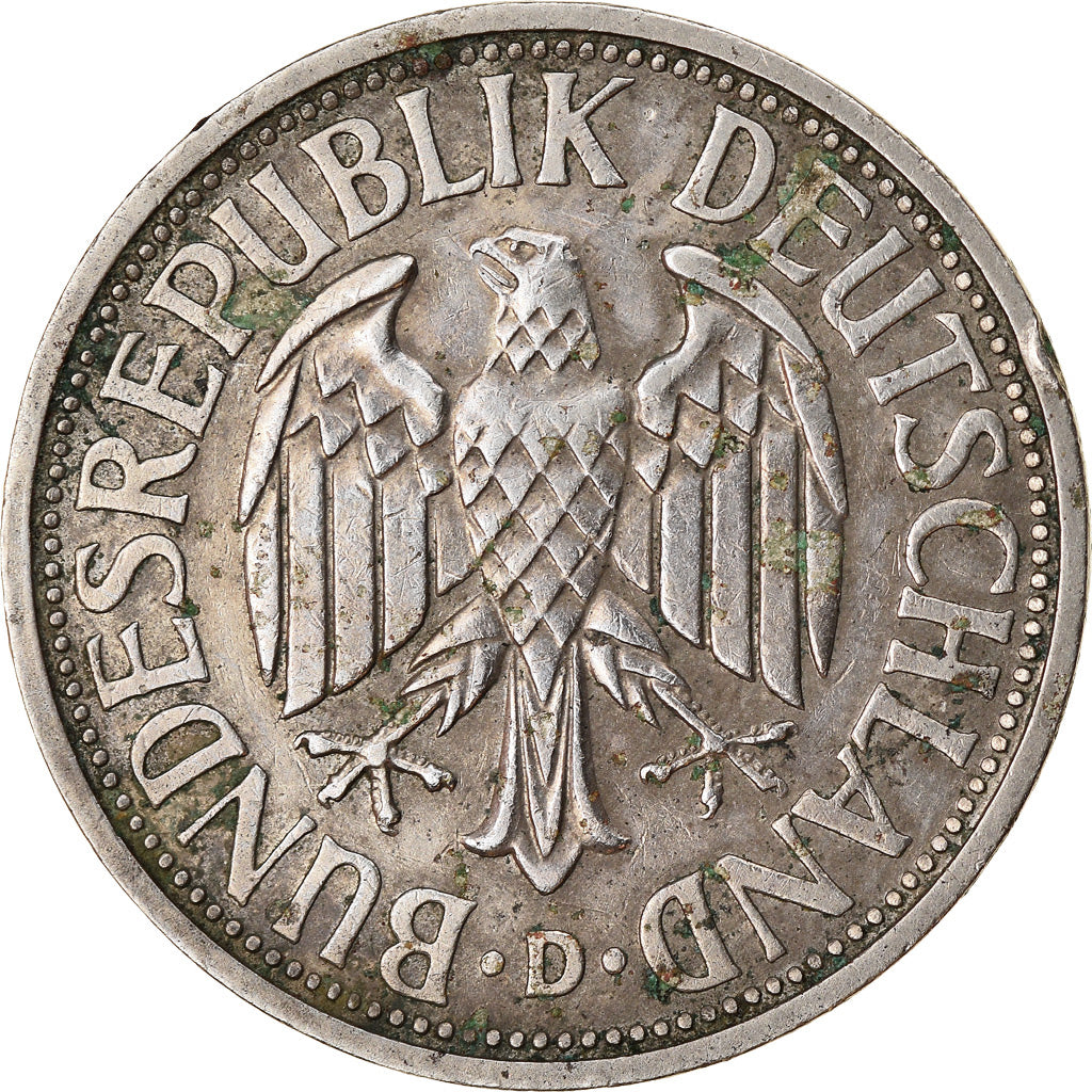 Coin, GERMANY - FEDERAL REPUBLIC, 2 Mark, 1951, Munich, EF(40-45)