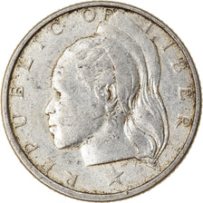 Coin, Liberia, 10 Cents, 1960, EF(40-45), Silver, KM:15