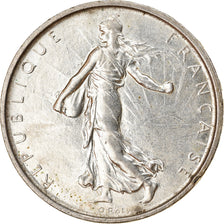 Coin, France, Semeuse, 5 Francs, 1967, Paris, AU(50-53), Silver, KM:926