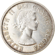 Coin, Canada, Elizabeth II, Dollar, 1958, Royal Canadian Mint, Ottawa