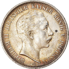 Coin, German States, PRUSSIA, Wilhelm II, 2 Mark, 1905, Berlin, EF(40-45)