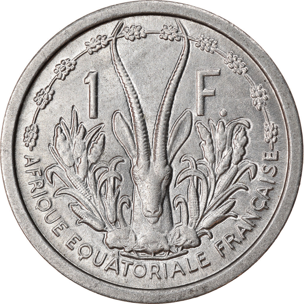 Munten, Frans Equatoriaal Afrika, Franc, 1948, Paris, PR, Aluminium, KM:6