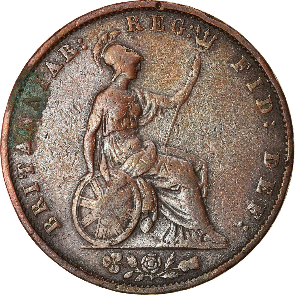Coin, Great Britain, Victoria, 1/2 Penny, 1854, VF(20-25), Copper, KM:726