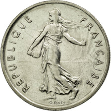 Coin, France, Semeuse, 5 Francs, 1993, Paris, AU(50-53), Nickel Clad