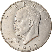 Coin, United States, Eisenhower Dollar, Dollar, 1972, U.S. Mint, Philadelphia