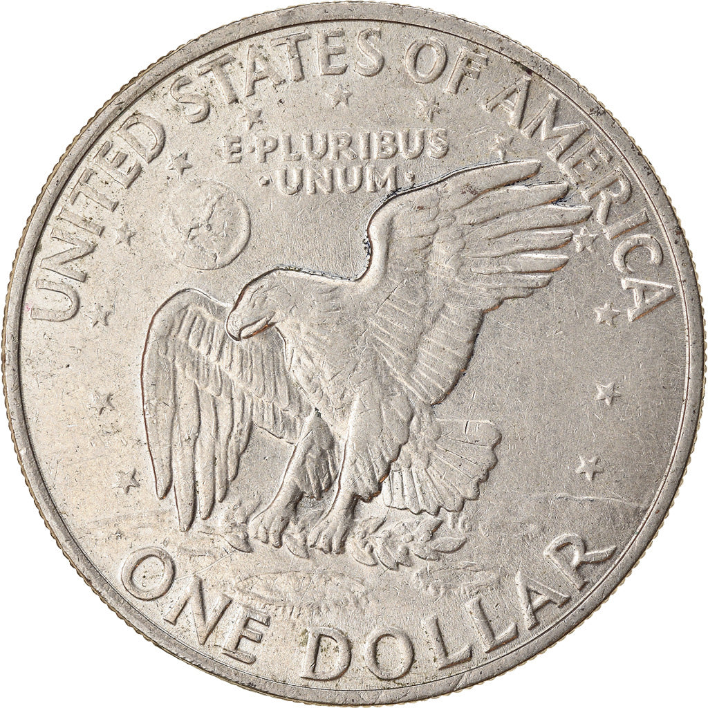 Coin, United States, Eisenhower Dollar, Dollar, 1972, U.S. Mint, Philadelphia