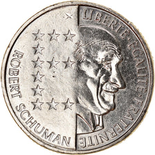 Moneda, Francia, Schumann, 10 Francs, 1986, Paris, MBC+, Níquel, KM:958