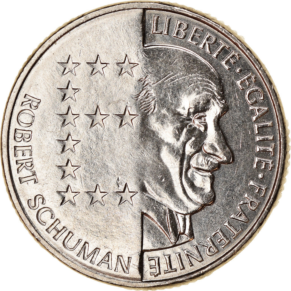 Coin, France, Schumann, 10 Francs, 1986, Paris, EF(40-45), Nickel, KM:958