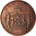 Coin, Romania, Carol I, 5 Bani, 1867, VF(20-25), Copper, KM:3.1