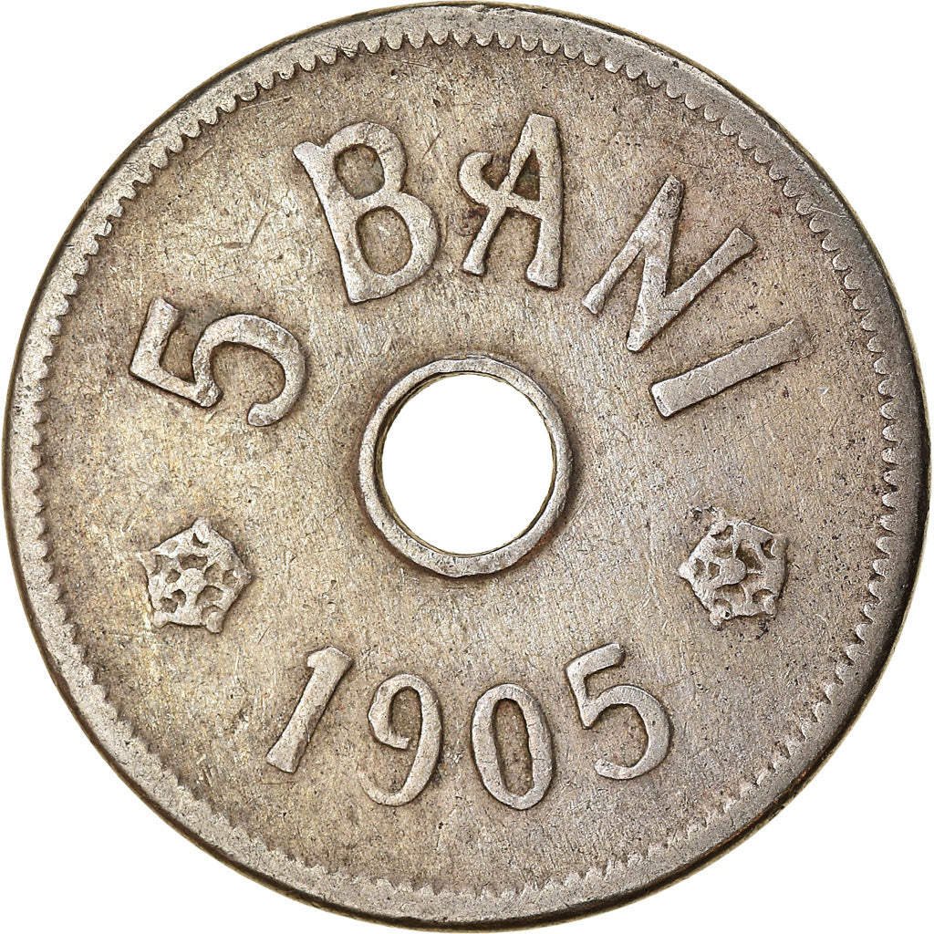 Monnaie, Roumanie, Carol I, 5 Bani, 1905, TB+, Copper-nickel, KM:31