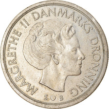Monnaie, Danemark, Margrethe II, 5 Kroner, 1976, Copenhagen, TTB, Copper-nickel