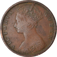 Coin, Hong Kong, Victoria, Cent, 1879, VF(30-35), Bronze, KM:4.2