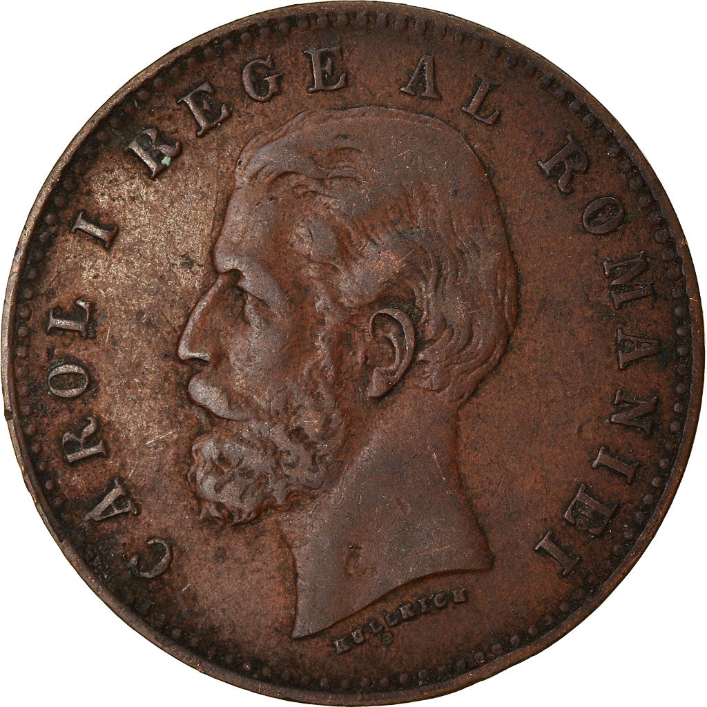 Coin, Romania, Carol I, 2 Bani, 1900, EF(40-45), Copper, KM:27