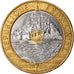Coin, France, Mont Saint Michel, 20 Francs, 1992, EF(40-45), Bronze-Aluminium