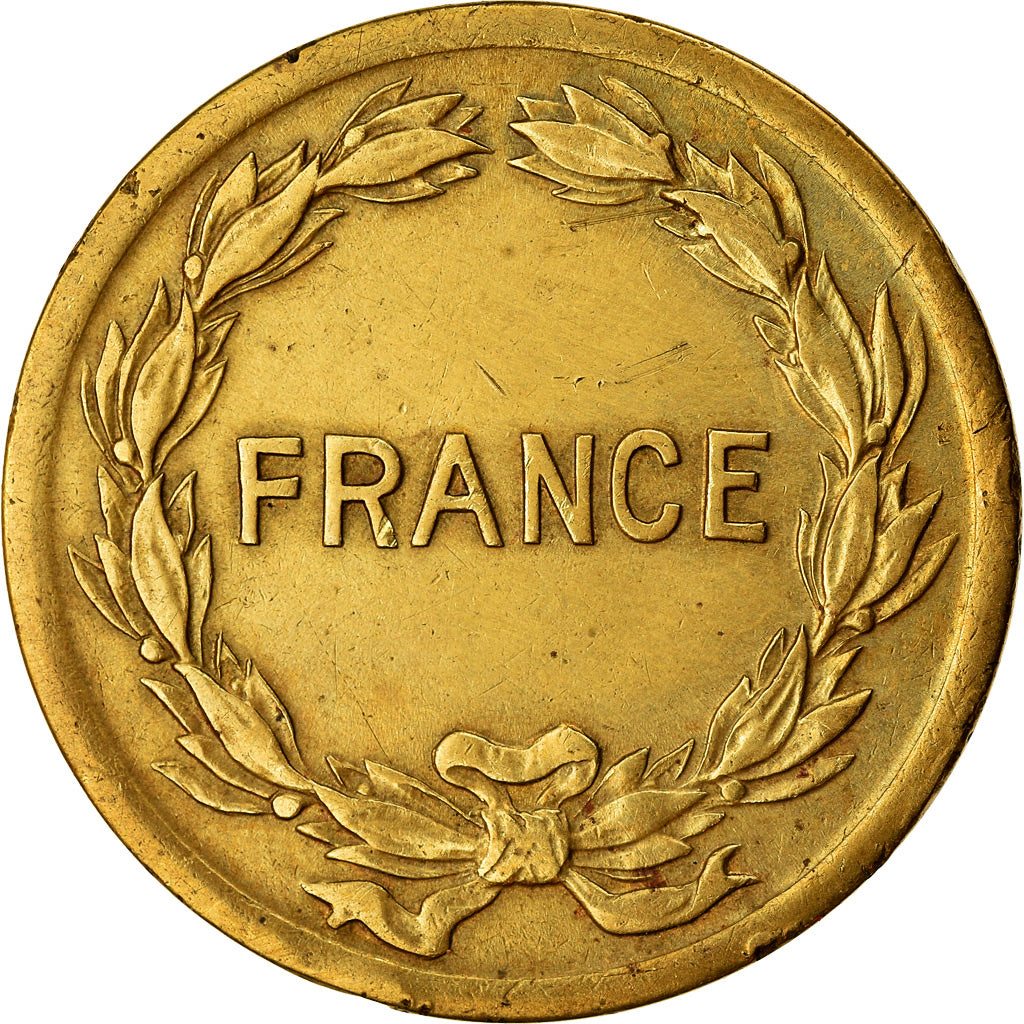 Coin, France, France Libre, 2 Francs, 1944, Philadelphia, EF(40-45), Brass