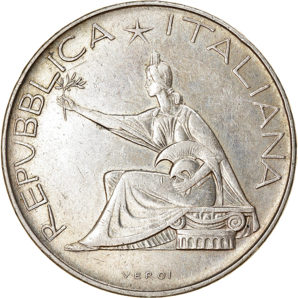 Coin, Italy, 500 Lire, 1961, Rome, EF(40-45), Silver, KM:99