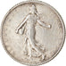 Coin, France, Semeuse, Franc, 1915, Paris, EF(40-45), Silver, KM:844.1