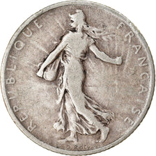 Moneta, Francia, Semeuse, Franc, 1898, Paris, MB, Argento, KM:844.1, Gadoury:467