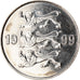 Coin, Estonia, 20 Senti, 1999, AU(50-53), Nickel plated steel