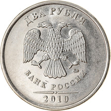 Monnaie, Russie, 2 Roubles, 2010, TTB, Nickel plated steel, KM:834a