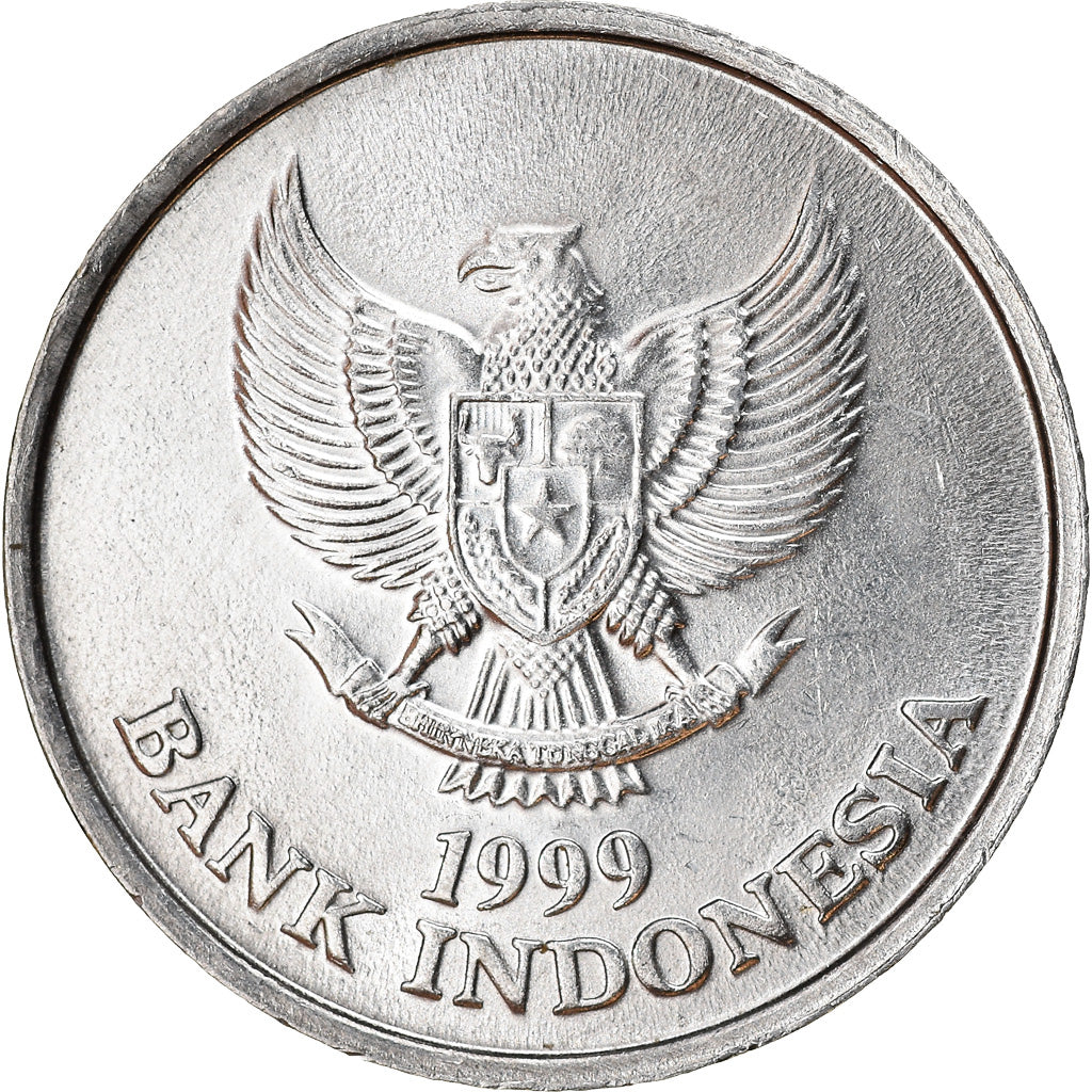 Monnaie, Indonésie, 100 Rupiah, 1999, TTB+, Aluminium, KM:61