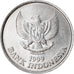 Munten, Indonesië, 100 Rupiah, 1999, ZF+, Aluminium, KM:61