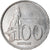 Moneda, Indonesia, 100 Rupiah, 1999, MBC+, Aluminio, KM:61