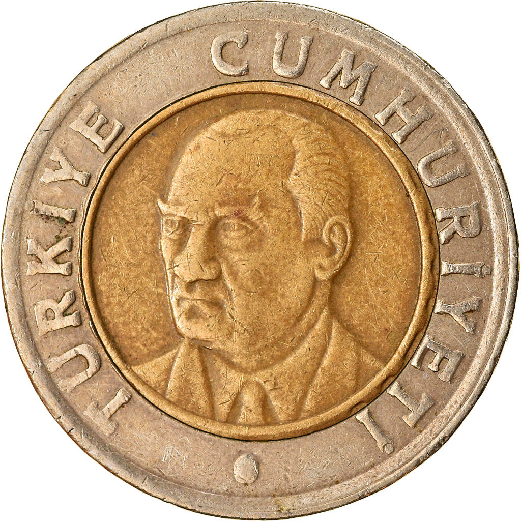 Moneta, Turcja, New Lira, 2006, Istanbul, VF(30-35), Bimetaliczny, KM:1169