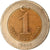 Moneta, Turcja, New Lira, 2006, Istanbul, VF(30-35), Bimetaliczny, KM:1169