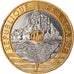 Moneda, Francia, Mont Saint Michel, 20 Francs, 1998, Paris, BE, FDC