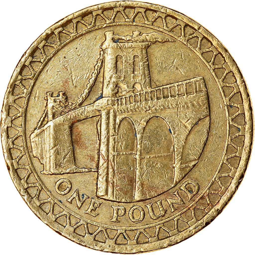 Coin, Great Britain, Elizabeth II, Pound, 2005, British Royal Mint, EF(40-45)
