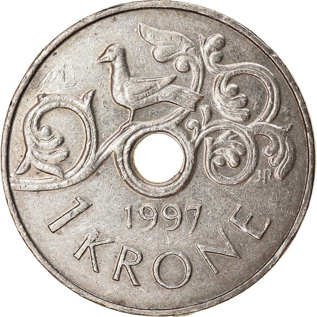 Münze, Großbritannien, Krone, 1997, S+, Copper-nickel