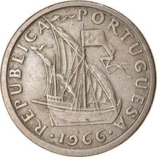 Monnaie, Portugal, 2-1/2 Escudos, 1966, TTB, Copper-nickel, KM:590