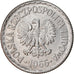 Münze, Polen, Zloty, 1966, Warsaw, SS+, Aluminium, KM:49.1