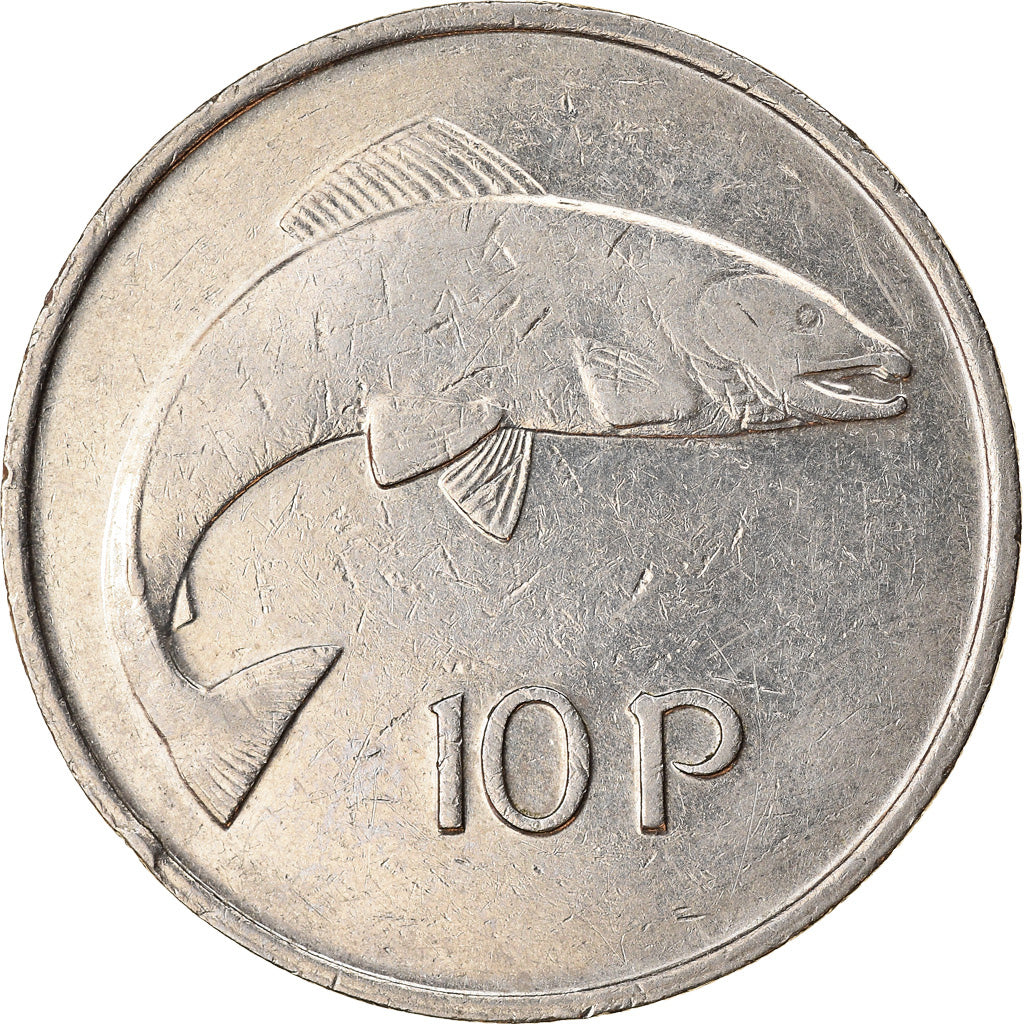 Coin, IRELAND REPUBLIC, 10 Pence, 1982, EF(40-45), Copper-nickel, KM:23