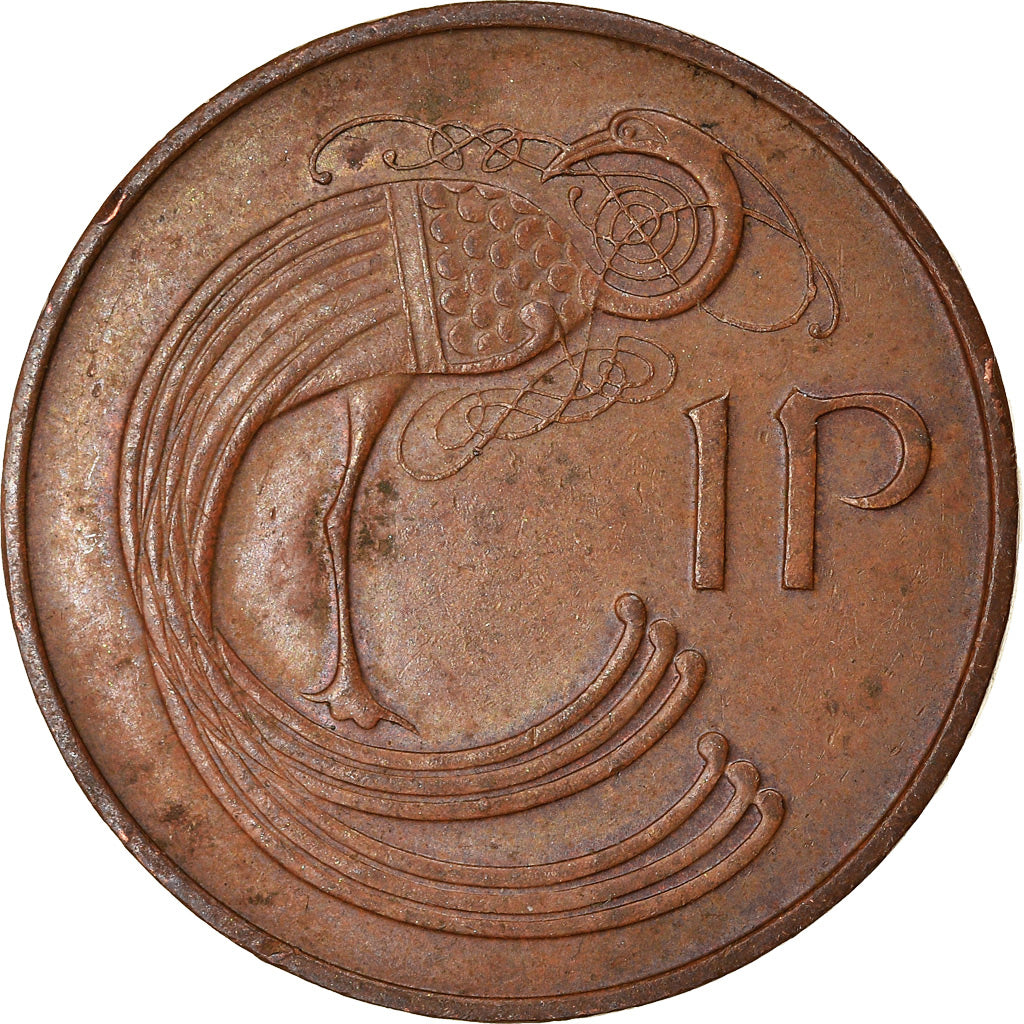 Monnaie, IRELAND REPUBLIC, Penny, 1976, TTB, Bronze, KM:20