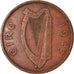 Coin, IRELAND REPUBLIC, Penny, 1943, EF(40-45), Bronze, KM:11